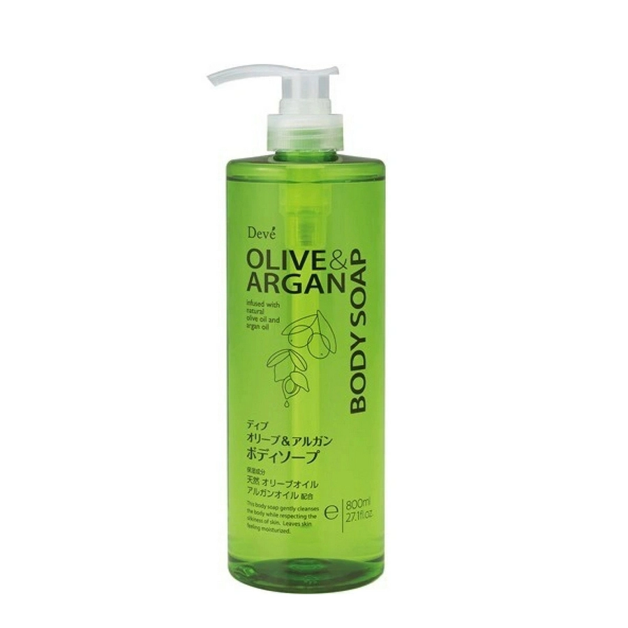 DEVE_Xà phòng tắm Olive và Argan (Deve Olive & Argan Body Soap) 800ml