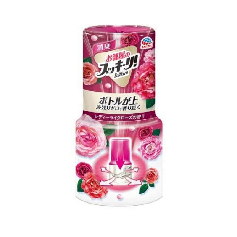EARTH_Hộp khử mùi và thơm phòng hương hoa hồng 400ml