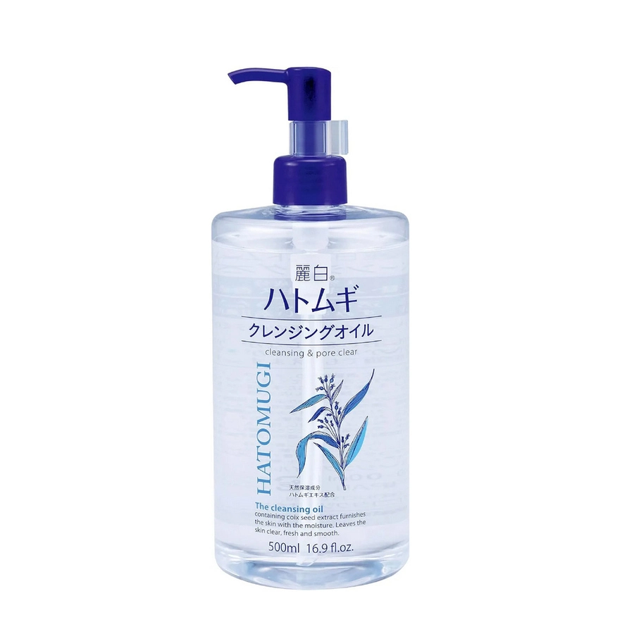 REIHAKU_ Dầu tẩy trang Hatomugi (Reihaku Hatomugi Cleansing Oil) 500ml