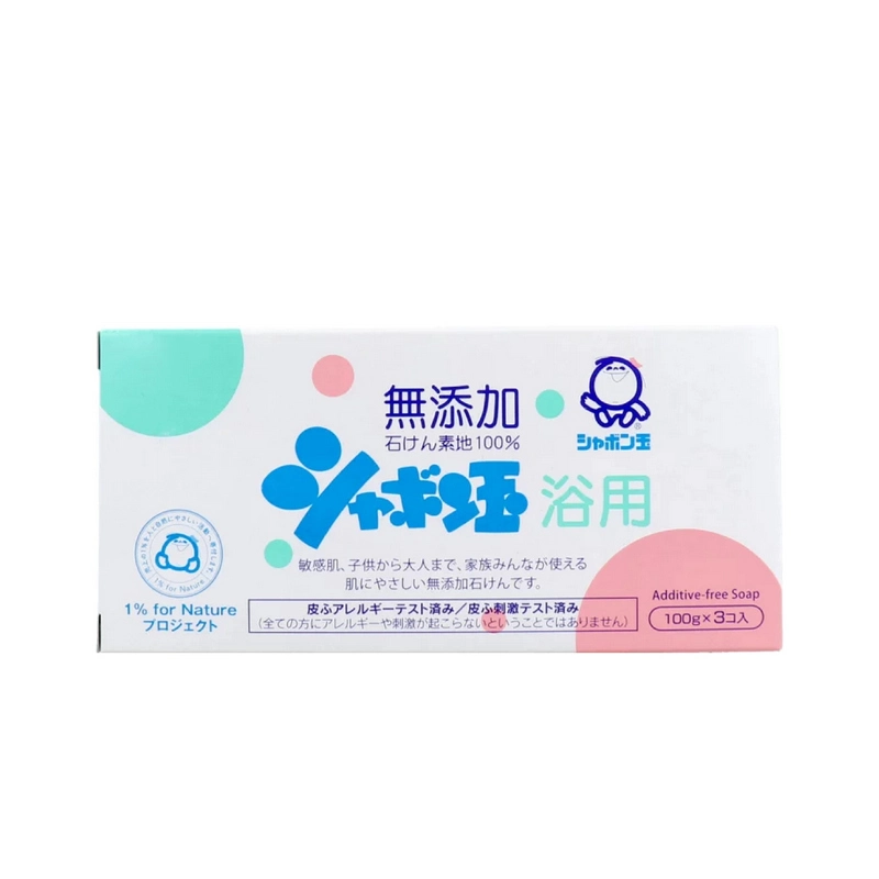 SHABONDAMA SOAP_Set xà phòng tắm (Shabondama Soap Shabondama Bath Soap ) 100g